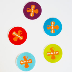 Badge « Lève-toi et ose »