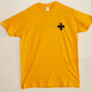 Tee-shirt « Lève-toi et ose » jaune Taille XXL