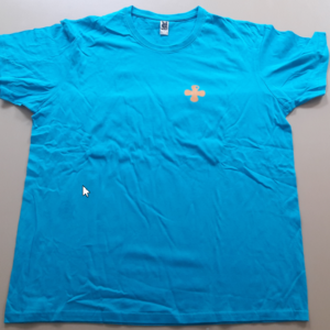 Tee-shirt bleu Taille XXL